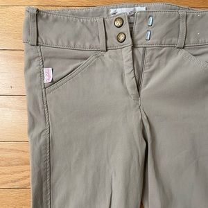 Tailored Sportsman girl’s equestrian knee-patch breeches beige size 14 R